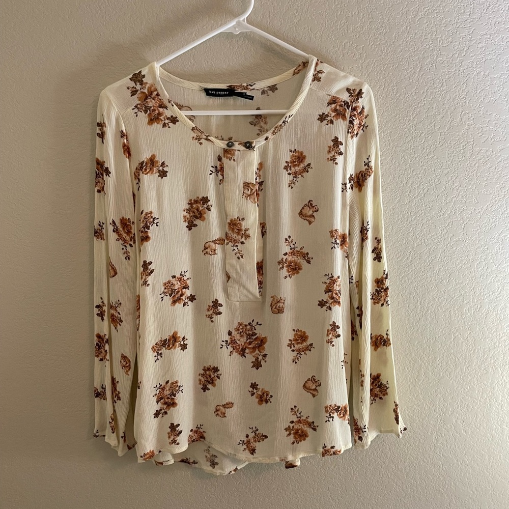Blu Pepper Blouse - Size S